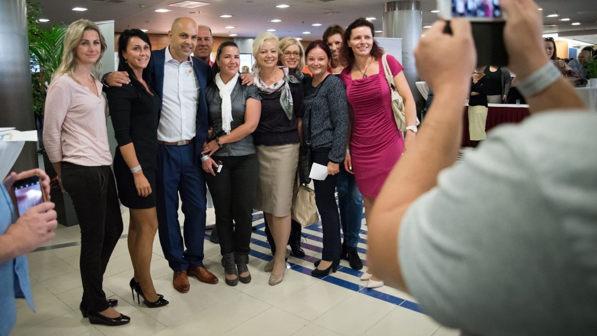 Peter Sasín s účastníkmi seminára