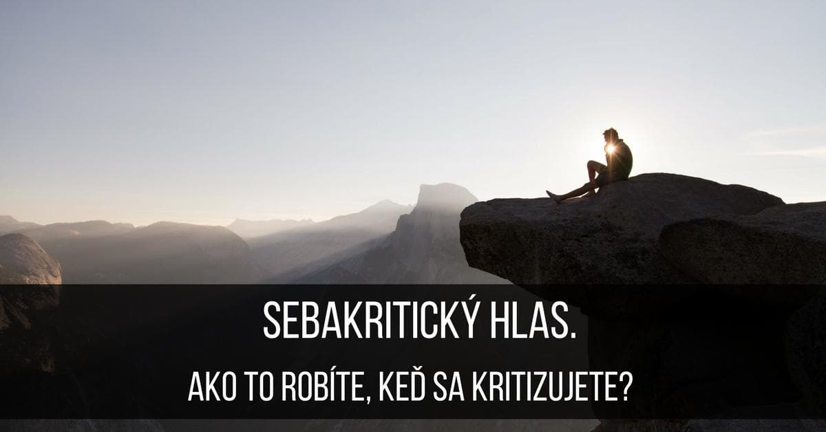 Váš sebakritický hlas