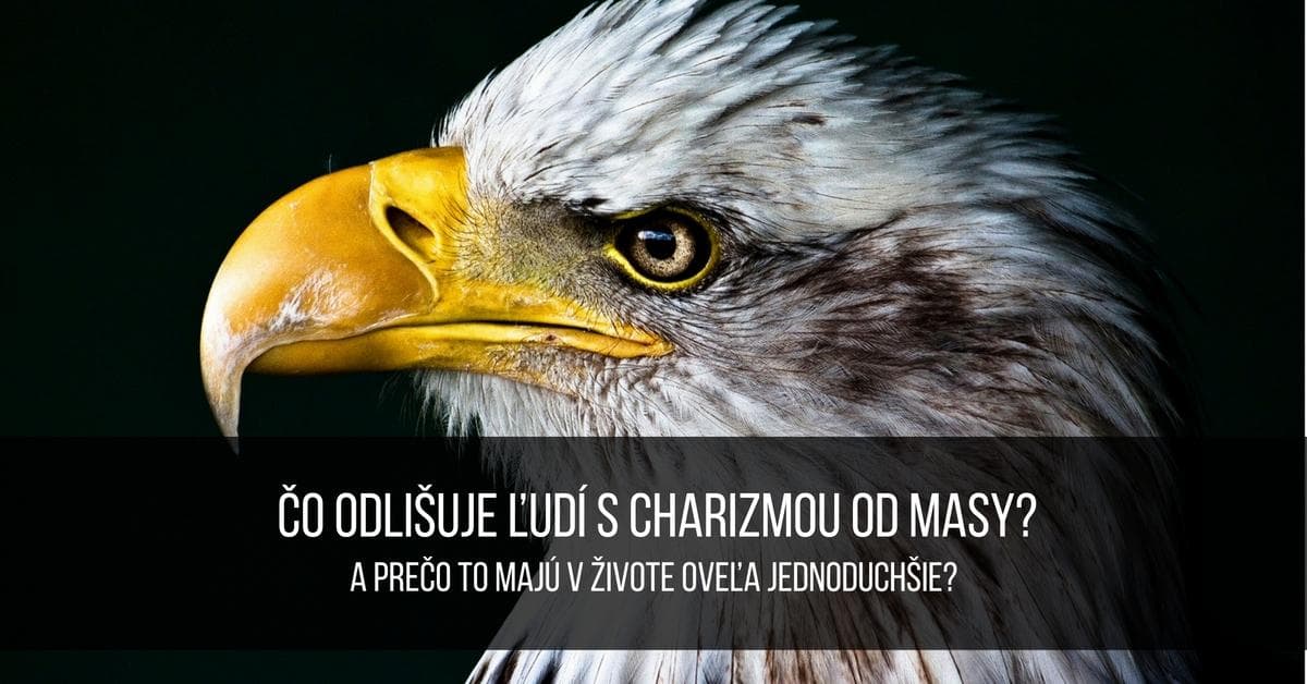 Charizma: Viac peňazí, vplyvu, úspechu… Aj pre vás??