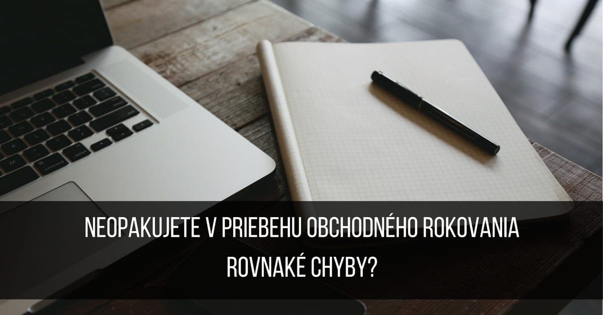 Ako potopiť každé obchodné stretnutie? Tu sú tri zaručené kroky